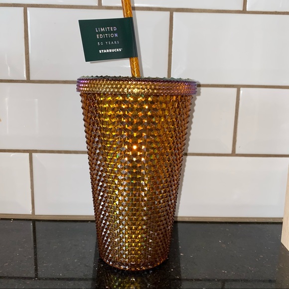 Starbucks 50th Gold Studded Tumbler Grande - Picture 3 of 4